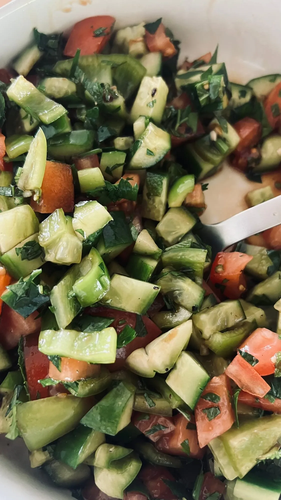 Gurken-Tomaten-Salat