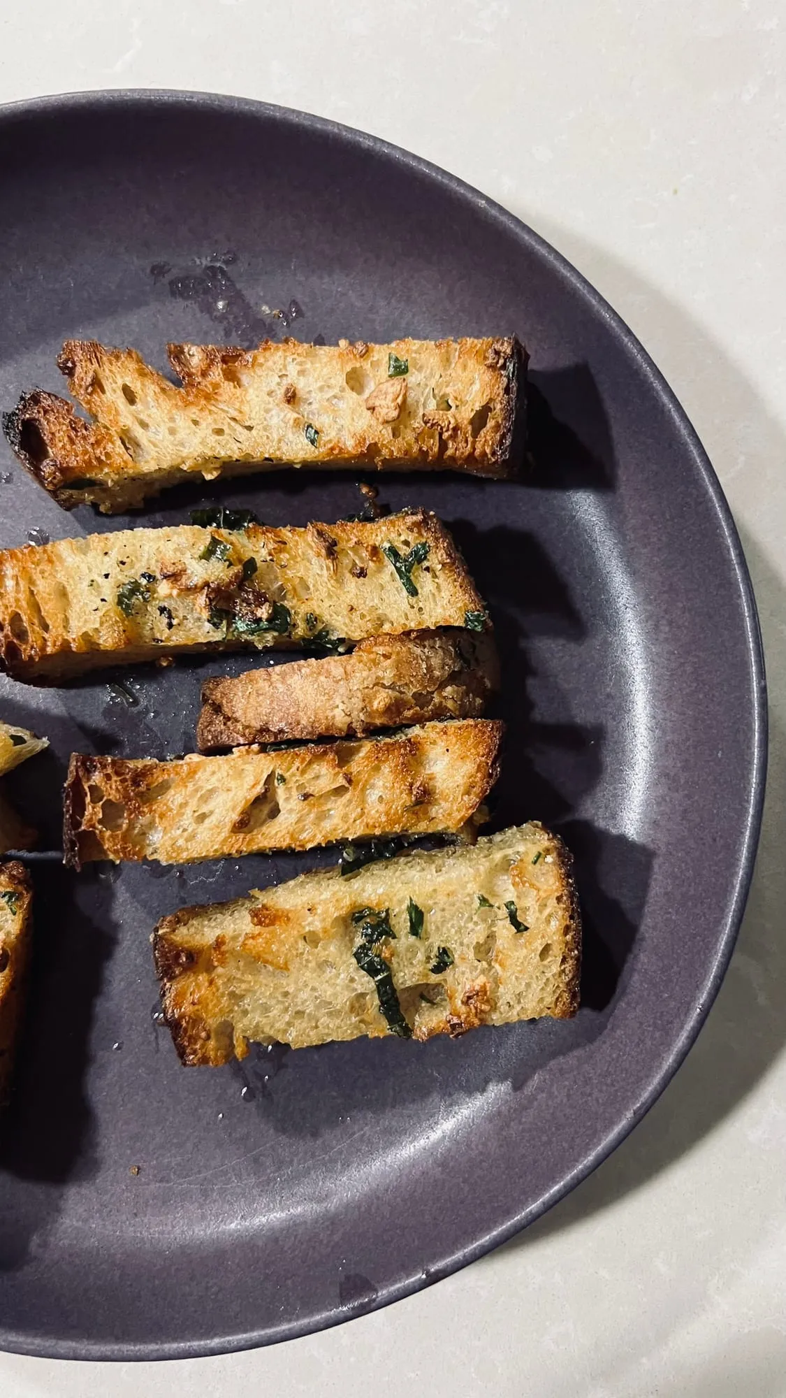 Knoblauchbrot aus dem Airfryer