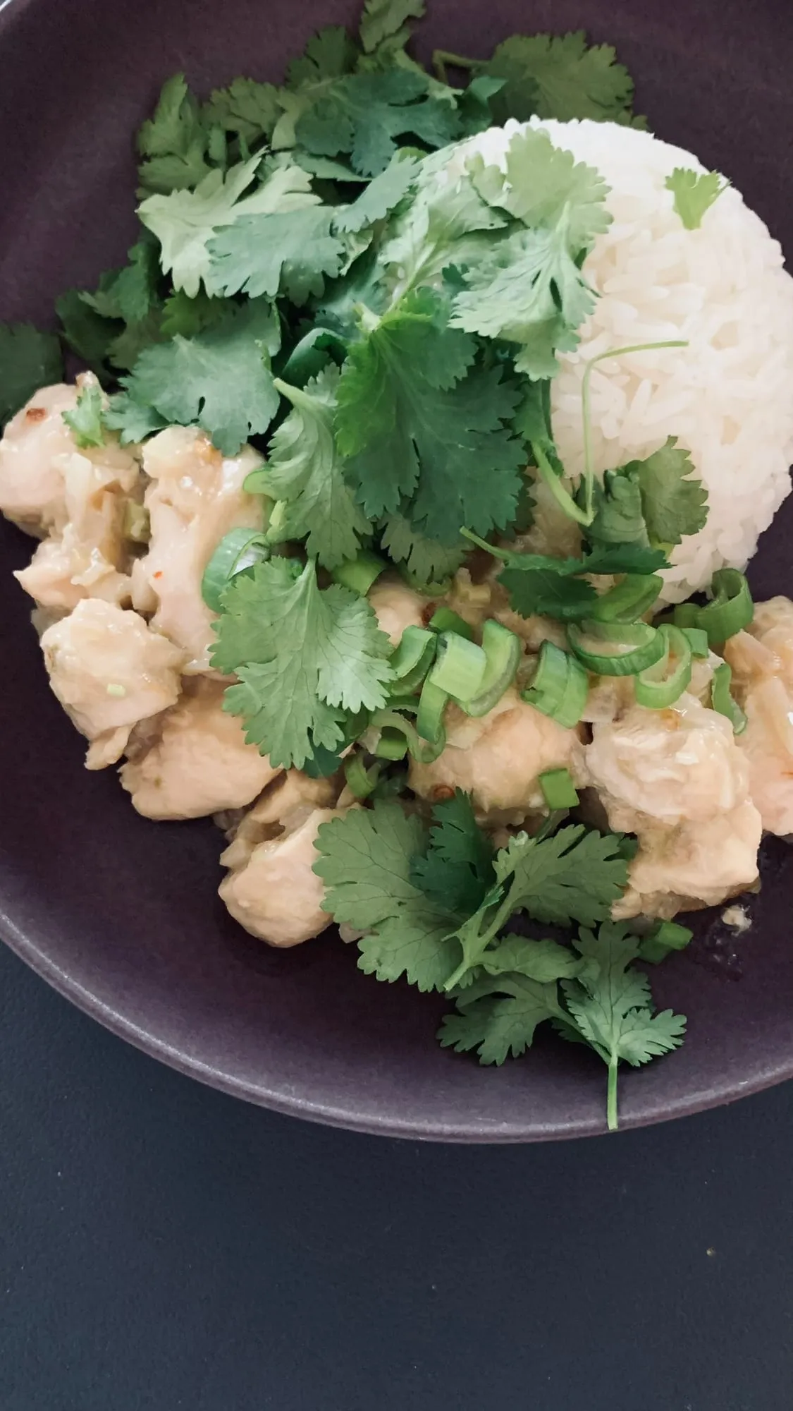 Lemongras Chicken mit Koriander