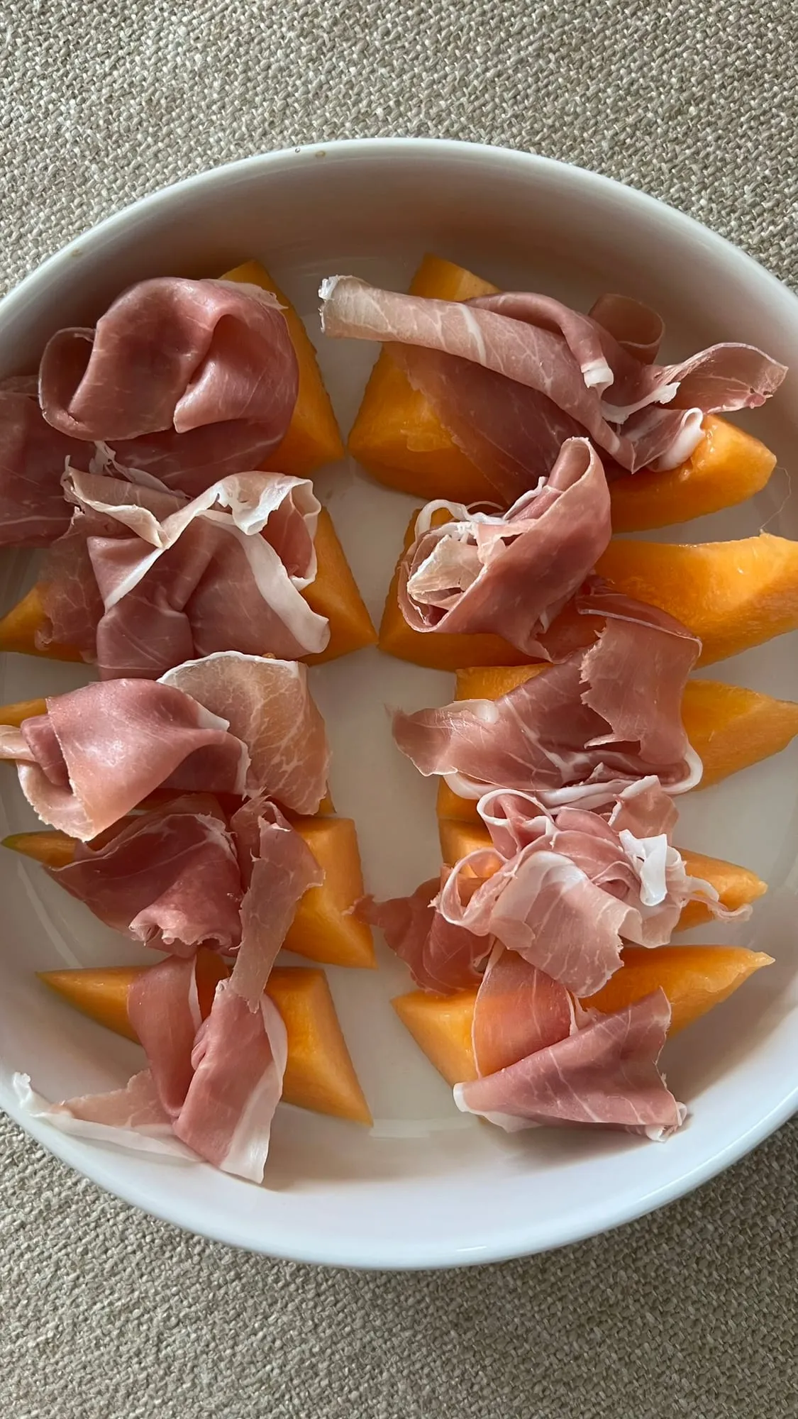 Melone mit Prosciutto